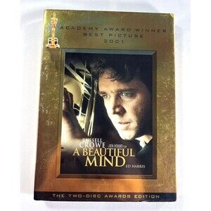 A Beautiful Mind DVD 2002 2-Disc Set Limited Edition New Factory Sealed